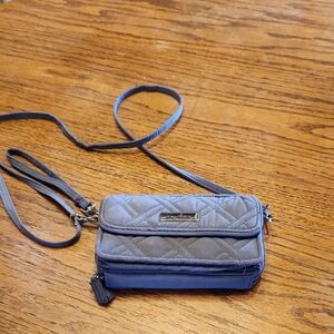 Vera Bradley Wristlet/Crossbody 6.5x4